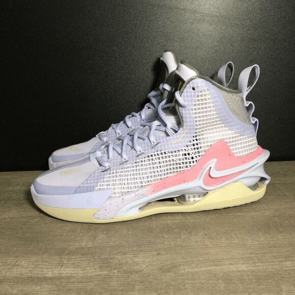 Nike Zoom G.T. Jump Easter Purple Basketball Shoes CZ9907-501 Men's Size 9 - Picture 3 of 7